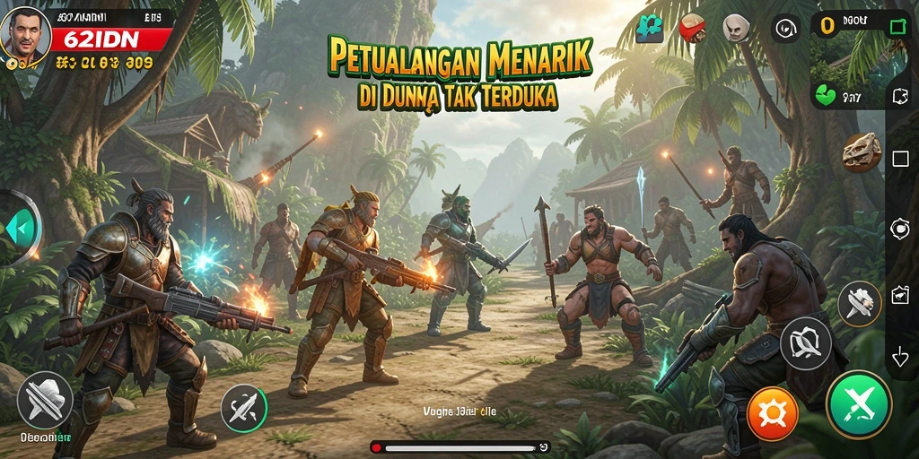 Tangkapan layar menampilkan gameplay petualangan yang seru dan menegangkan.