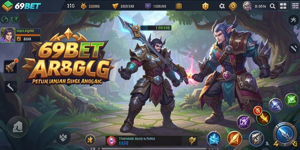 Tampilan gameplay seru di dunia ARPG 69BET.