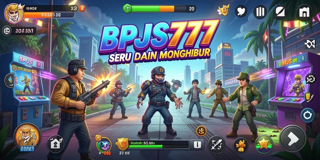 Tangkapan layar utama BPJS777 menampilkan gameplay arcade yang seru dan menantang.