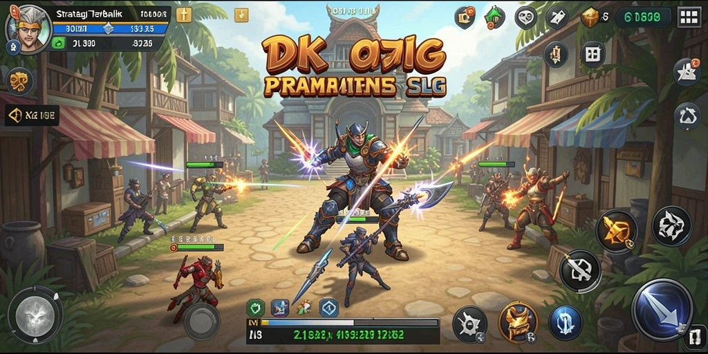 Screenshot DKK menampilkan gameplay yang menarik dan mendebarkan.