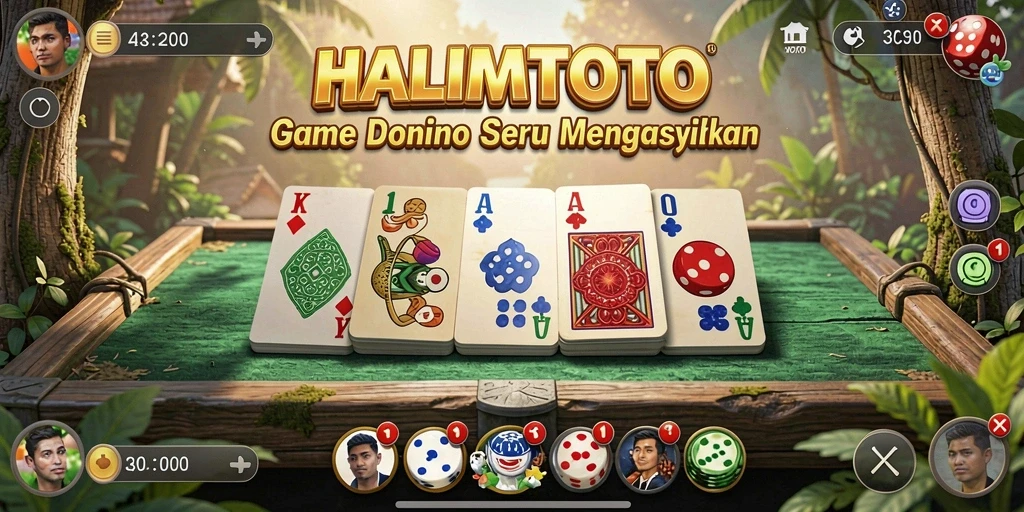 Tampilan gameplay HALIMTOTO yang seru dan menantang.