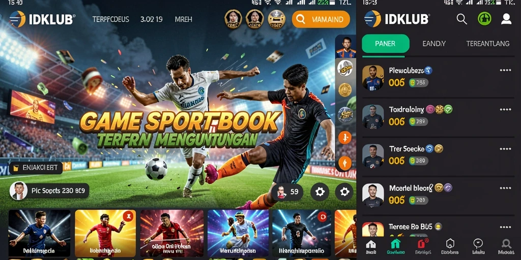 Tampilan gameplay IDKLUB yang menarik dan interaktif.
