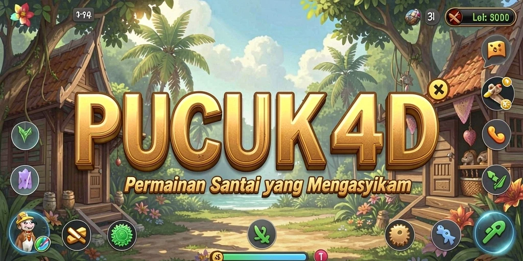 Gameplay PUCUK4D yang penuh warna dan menyenangkan.